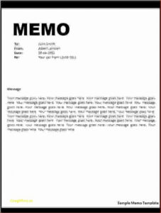 Costum Modern Memorandum Template Doc