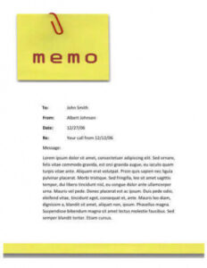 Costum Modern Memorandum Template Word Example