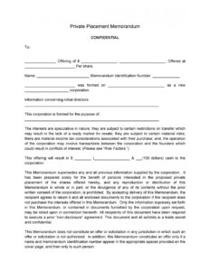 Best Risk Memorandum Template Doc Sample