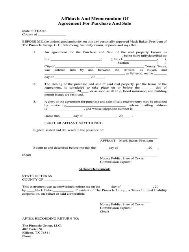 best-tangible-personal-property-memorandum-template-pdf-sample