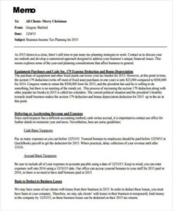 Business Information Memorandum Template Excel