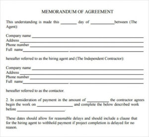 Costum Commercial Rent Review Memorandum Template Pdf Example