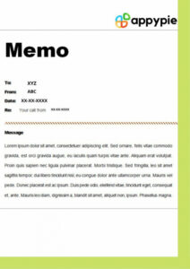 Costum Internal Legal Memorandum Template