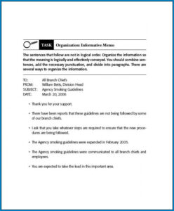 Editable Business Information Memorandum Template Pdf Sample