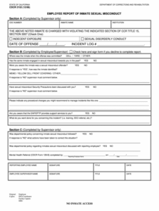 Free Cdcr Memorandum Template Excel