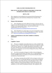 Free Explanatory Memorandum Template Excel Sample