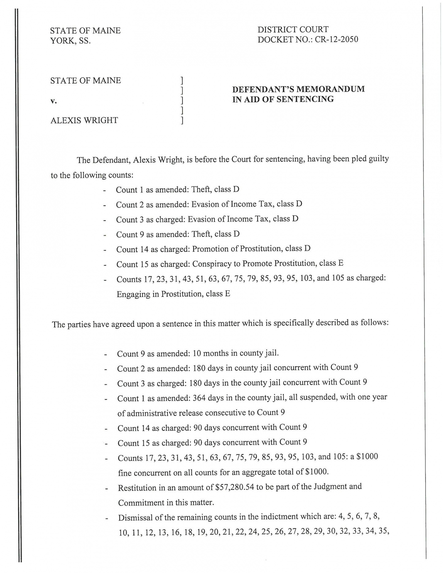 Free High Court Memorandum Template Excel