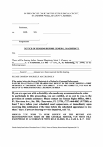 Printable High Court Memorandum Template Doc Sample