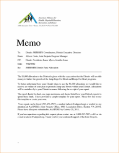 Professional Letter Of Memorandum Template Excel Sample