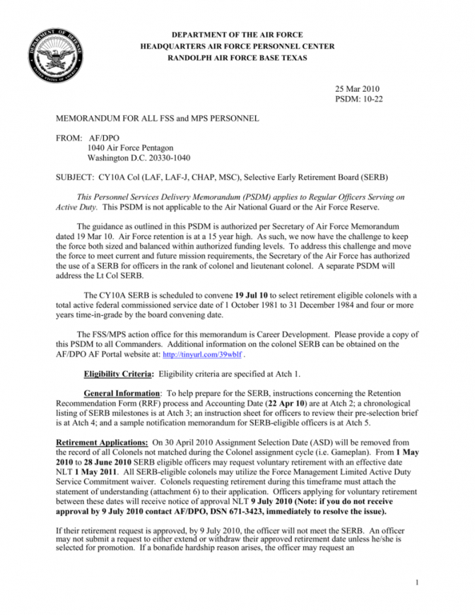 Professional Military Memorandum Of Understanding Template