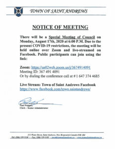Best Hoa Special Meeting Notice Template Doc Sample
