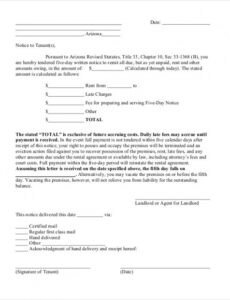 Best Late Fee Notice Template Pdf Sample