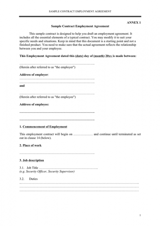 Contract Award Notice Template Excel Sample