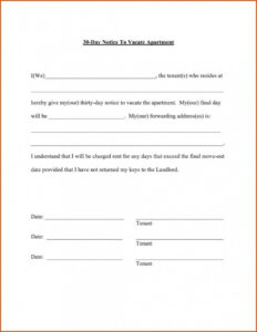 Costum Landlord Repair Notice To Tenant Template Pdf Example