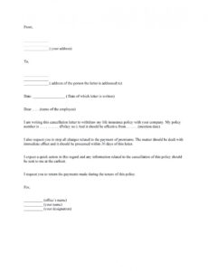 Free Event Cancellation Notice Template Doc Example