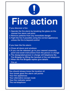 Free Fire Instruction Notice Template  Example