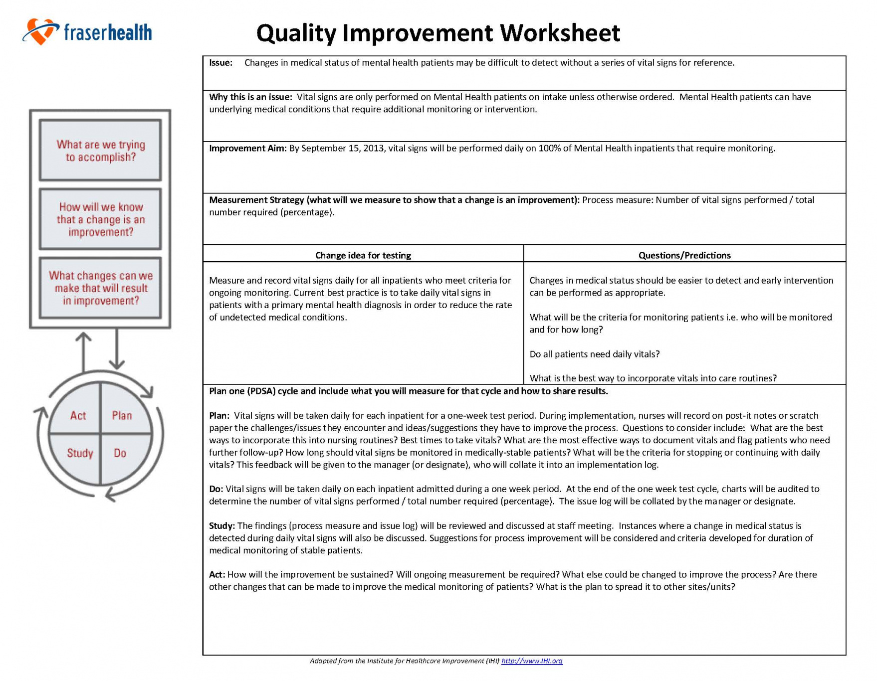 Free Health And Safety Improvement Notice Template  Sample