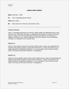 Free Investment Information Memorandum Template Doc