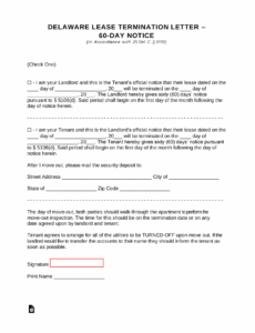 Free Lease Expiration Notice Template Word Sample