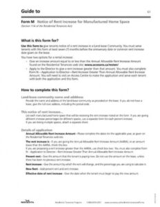 Free Massachusetts Rent Increase Notice Template  Example