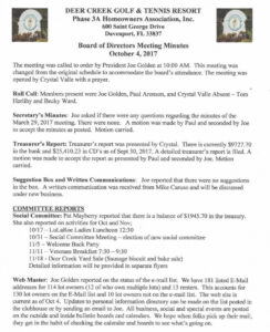 Hoa Annual Meeting Notice Template Word