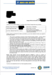 Penalty Charge Notice Template Word Sample