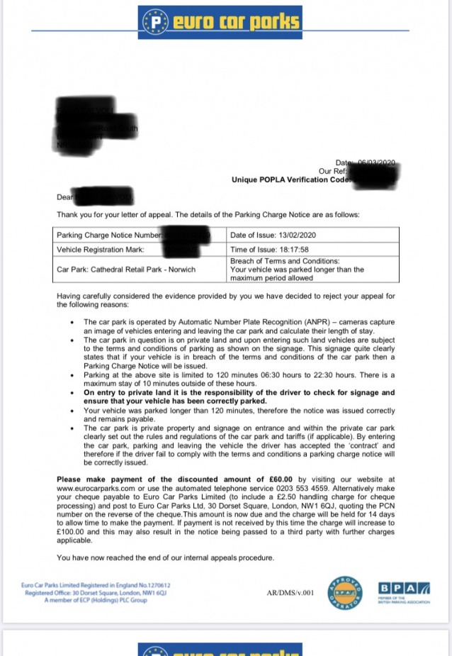 Penalty Charge Notice Birmingham