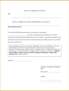 Printable Contract Award Notice Template Excel Example