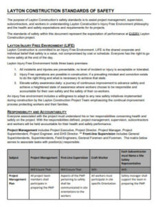 Printable Health And Safety Improvement Notice Template Doc Example