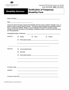 temporary work assignment form