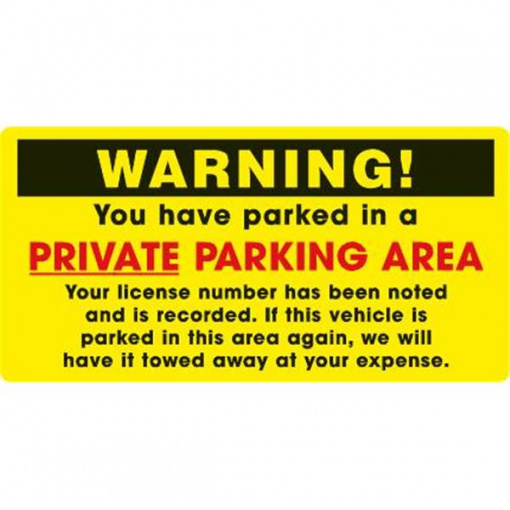 Printable Unauthorized Parking Notice Template PDF Tacitproject