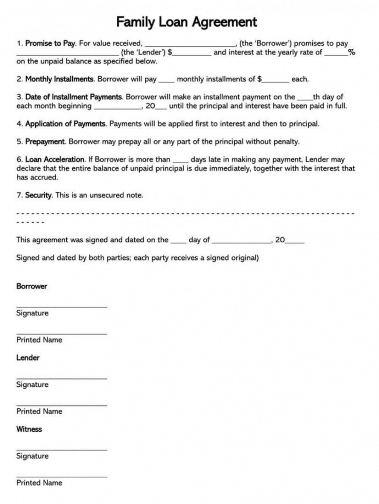 Professional Loan Repayment Notice Template Doc