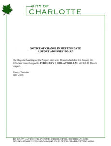 Professional Meeting Cancellation Notice Template Pdf Example