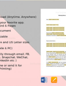 Free Internal Operations Memorandum Template  Sample