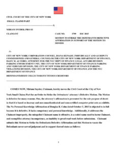 Memorandum Of Law In Support Of Motion To Dismiss Template