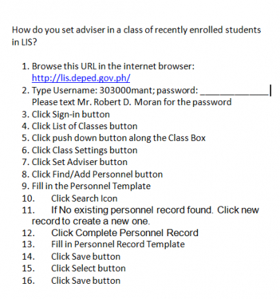 Password Requirement Memorandum Template  Example