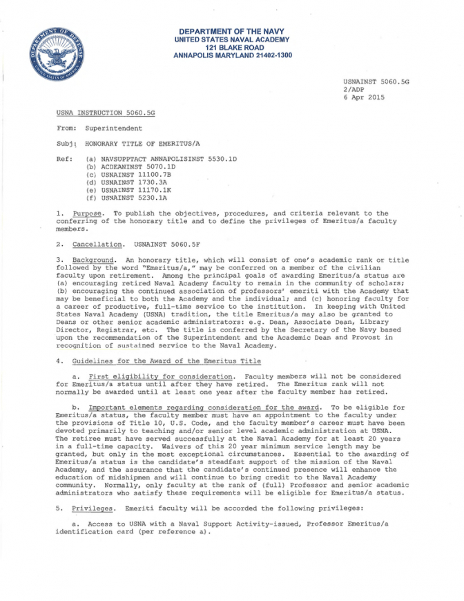 Printable Department Of The Navy Memorandum Template Doc Sample