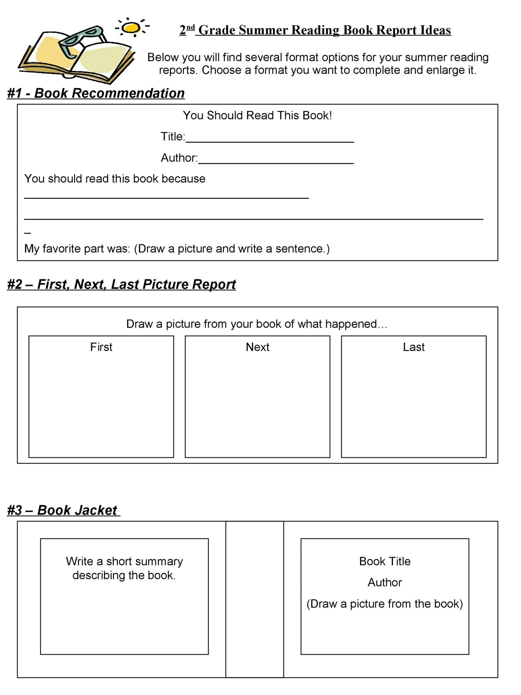 Best Nonfiction Book Report Template Doc