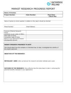 Costum Feasibility Report Template Doc