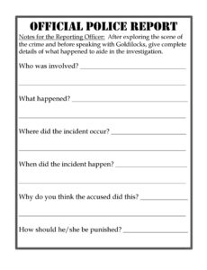 Costum Investigation Report Template Pdf Sample