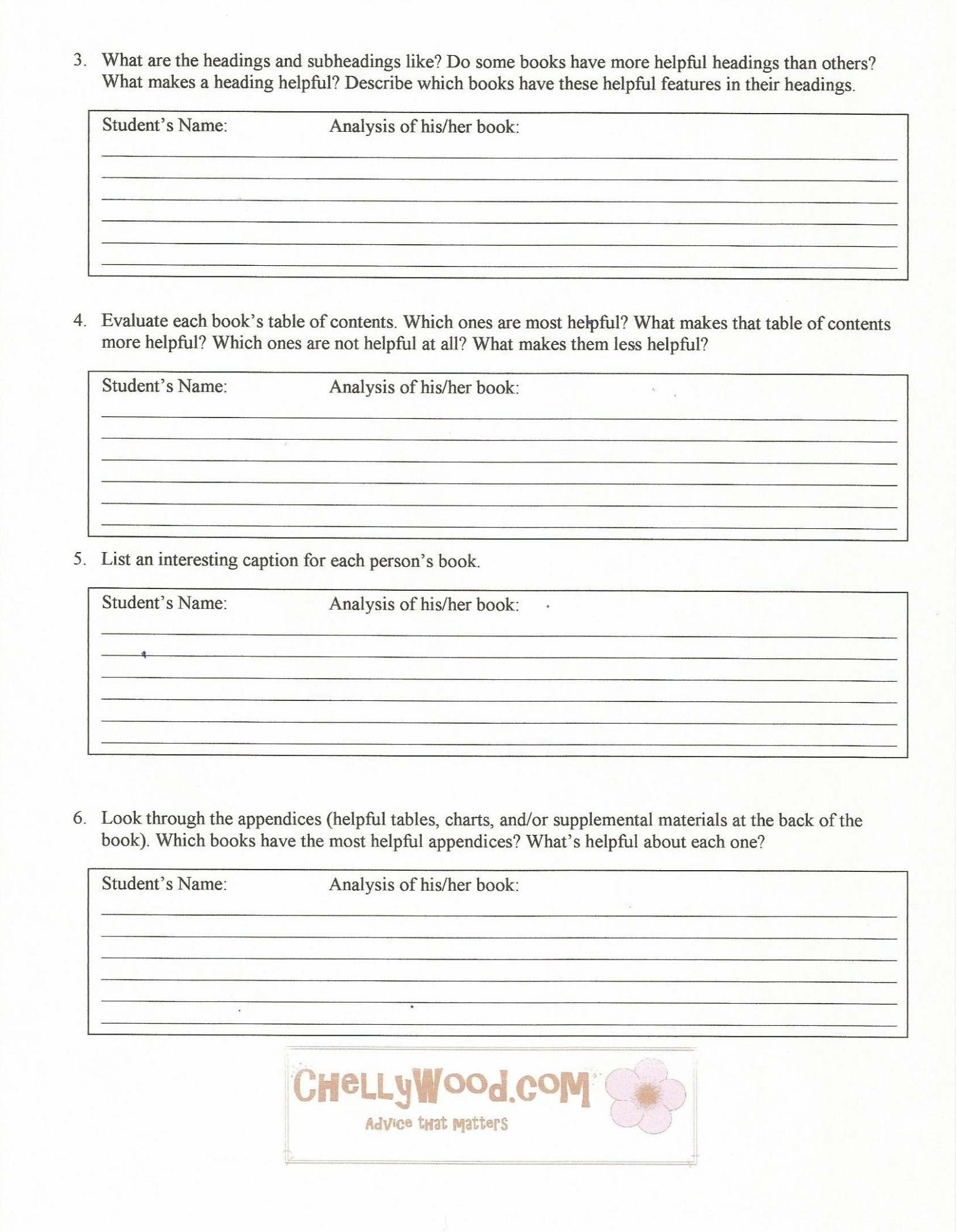 Costum Nonfiction Book Report Template Pdf