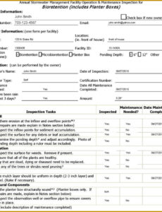 Costum Roof Inspection Report Template Excel Sample