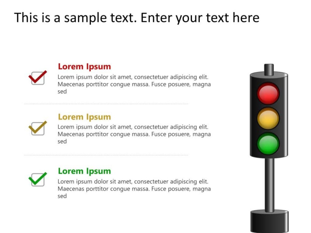 Costum Stoplight Report Template Word Sample