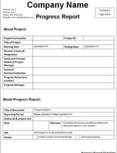 After Meeting Report Template