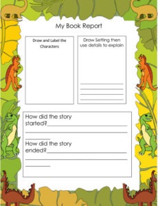 Editable Animal Report Template Pdf Sample