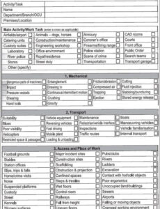 Editable Daily Activity Report Security Template Excel Example