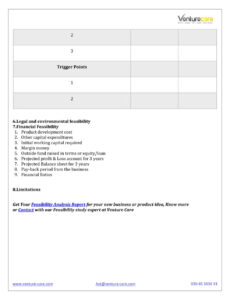 Editable Feasibility Report Template Excel Example