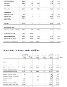 Editable Treasury Report Template Excel Sample