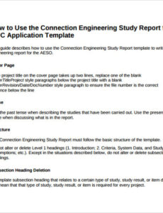 Engineering Lab Report Template  Sample