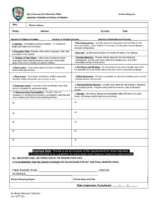 Home Inspection Report Template Excel Example